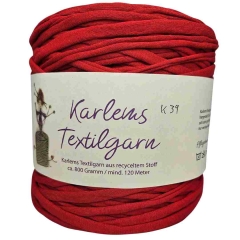 Karlems Textilgarn in Hellrot K39