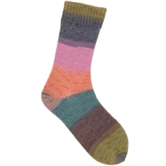 Superba Cashmeri Luxury Socks 4-fädig von Rico Design - Farbe 021 retro*