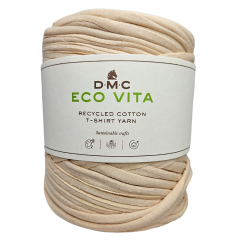 beige - Eco Vita Recycled Cotton T-Shirt Yarn Partie 1505