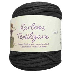 Karlems Textilgarn in Dunkelgrau K61